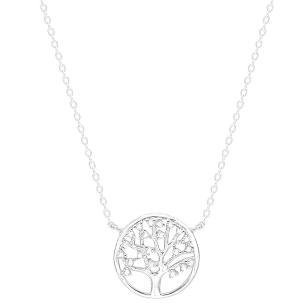 Tree of Life, Dainty Tree of Life Necklace 925 Sterling Silver Necklace